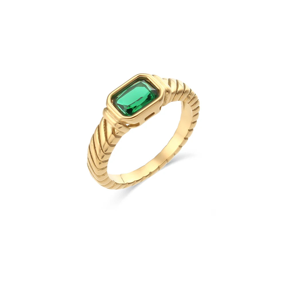 Zarter Zirkonia-Ring