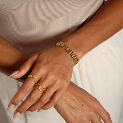 Armband mit Mesh-Verschluss