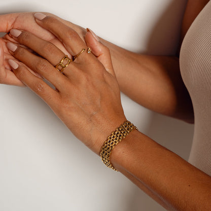 Armband mit Mesh-Verschluss