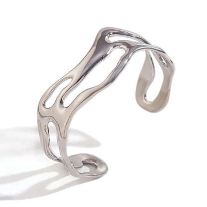 Elegantes Armband mit Abstrakter Wellenform