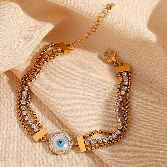Goldenes Damenarmband
