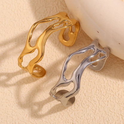 Elegantes Armband mit Abstrakter Wellenform