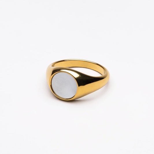 Ring mit Perlmutt